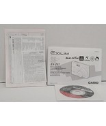 Casio Exilim EX-Z57 Manuel, Software And Warranty. - $11.87