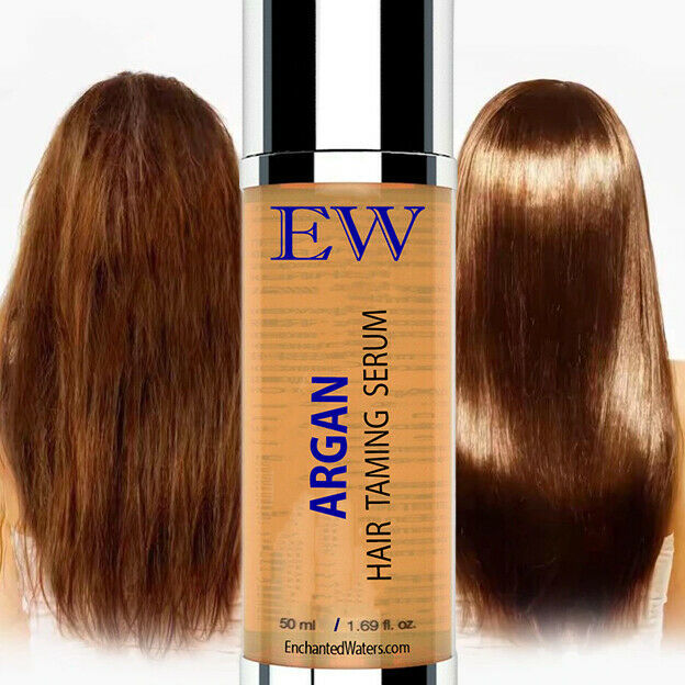 Argan Hair Oil Serum with Aloe Vera and Essential Oils for Styling-Frizz Control
