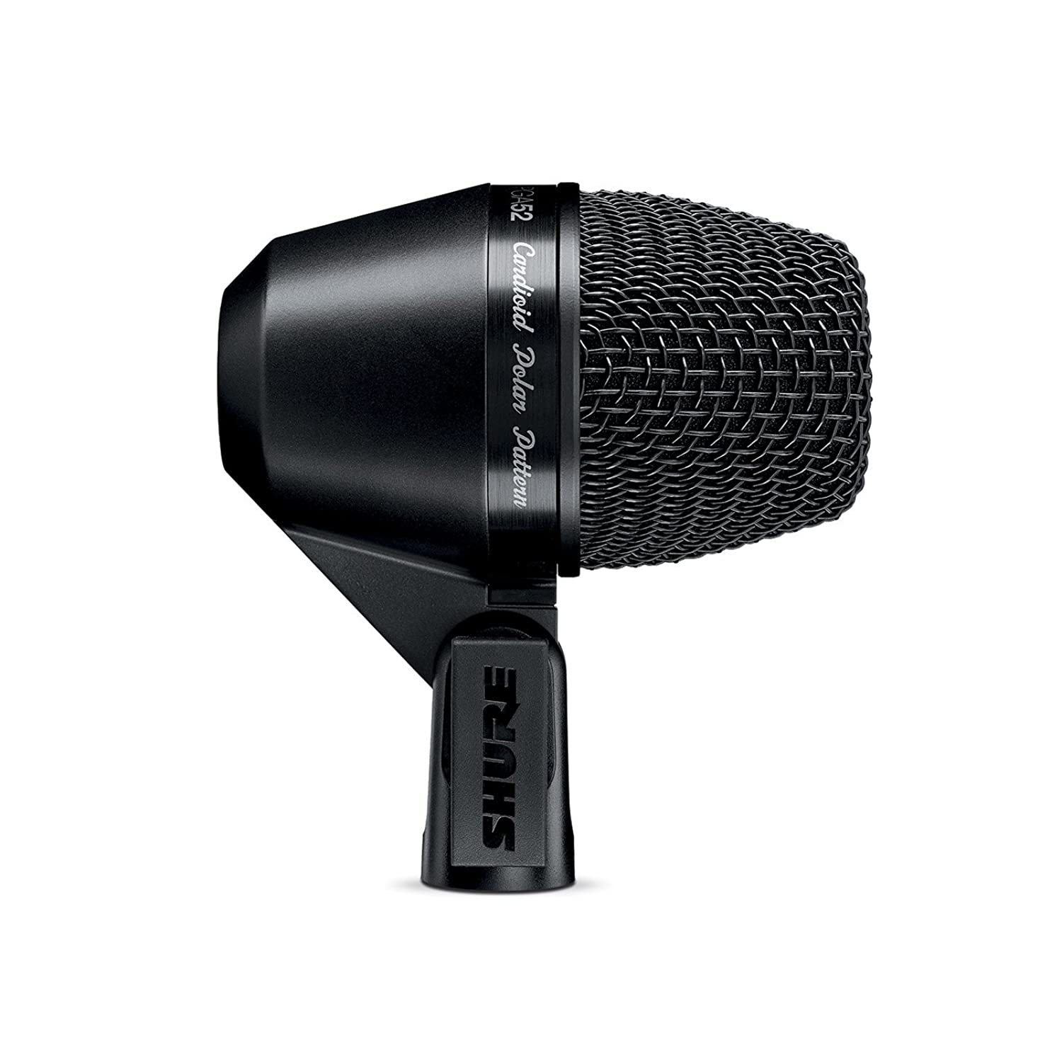 Shure PGA52-XLR Cardioid Swivel-Mount Dynamic Kick-Drum Microphone with 15' XLR-