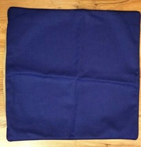 William Sonoma Pillow Cover Italian Wool Mondavi 22x22 Blue Nwot #14 - $129.00