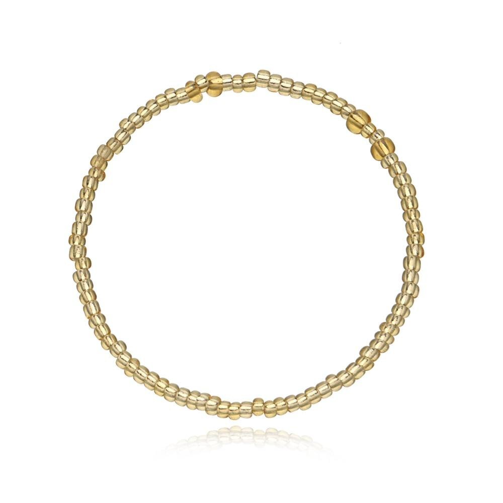 New Design Colorful Seed Beads Bracelets Bohemian Oval Pearl Bracelets For Women