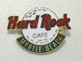 HARD ROCK CAFE MYRTLE BEACH GOLF BALL LAPEL HAT PIN GOLFING - $7.89