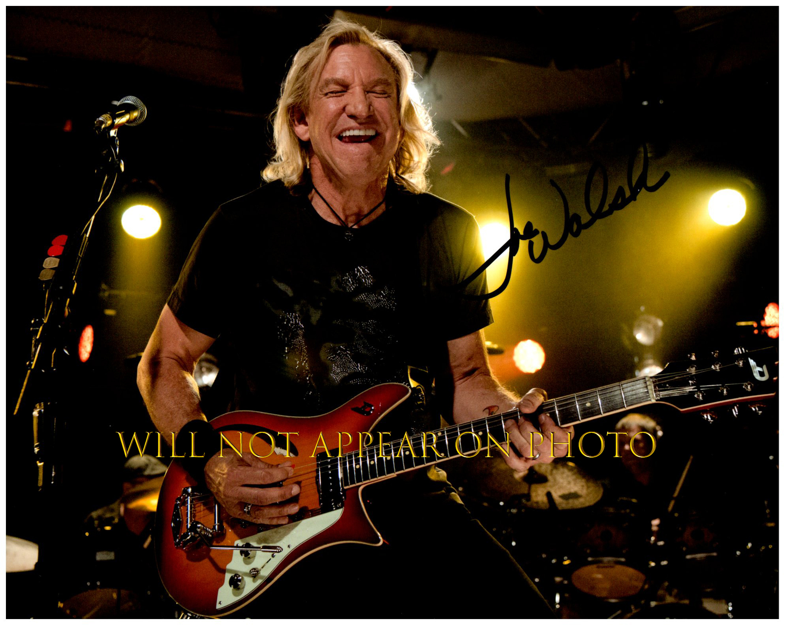 JOE WALSH SIGNED AUTOGRAPHED 8X10 PHOTO w/ Certificate of Authenticity ...