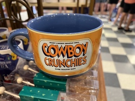  Disney Parks Toy Story Woody Cowboy Crunch Cereal Bowl Ceramic Mug NEW
