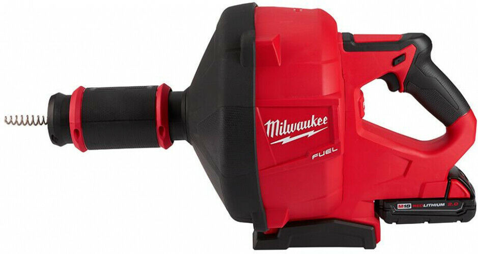 Milwaukee Cordless Drain Snake Auger Kit 18Volt LithiumIon Brushless