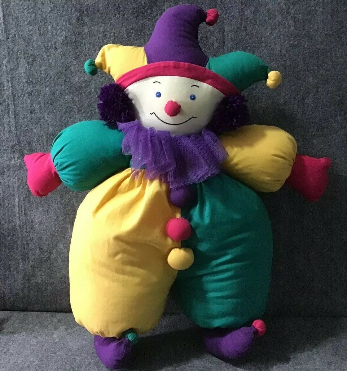 kawaii clown plush