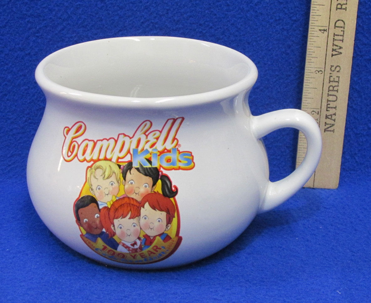 Large Campbell Kids Soup Mug Cup Bowl w/ and 50 similar items Large Campbell Kids Soup Mug Cup Bowl w/ and 50 similar items
