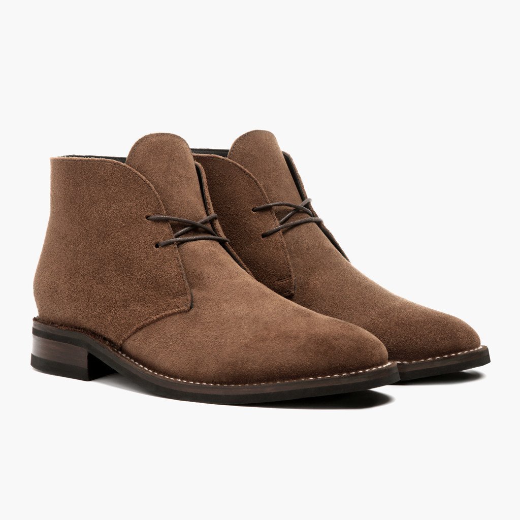 brown suede chukka boots mens