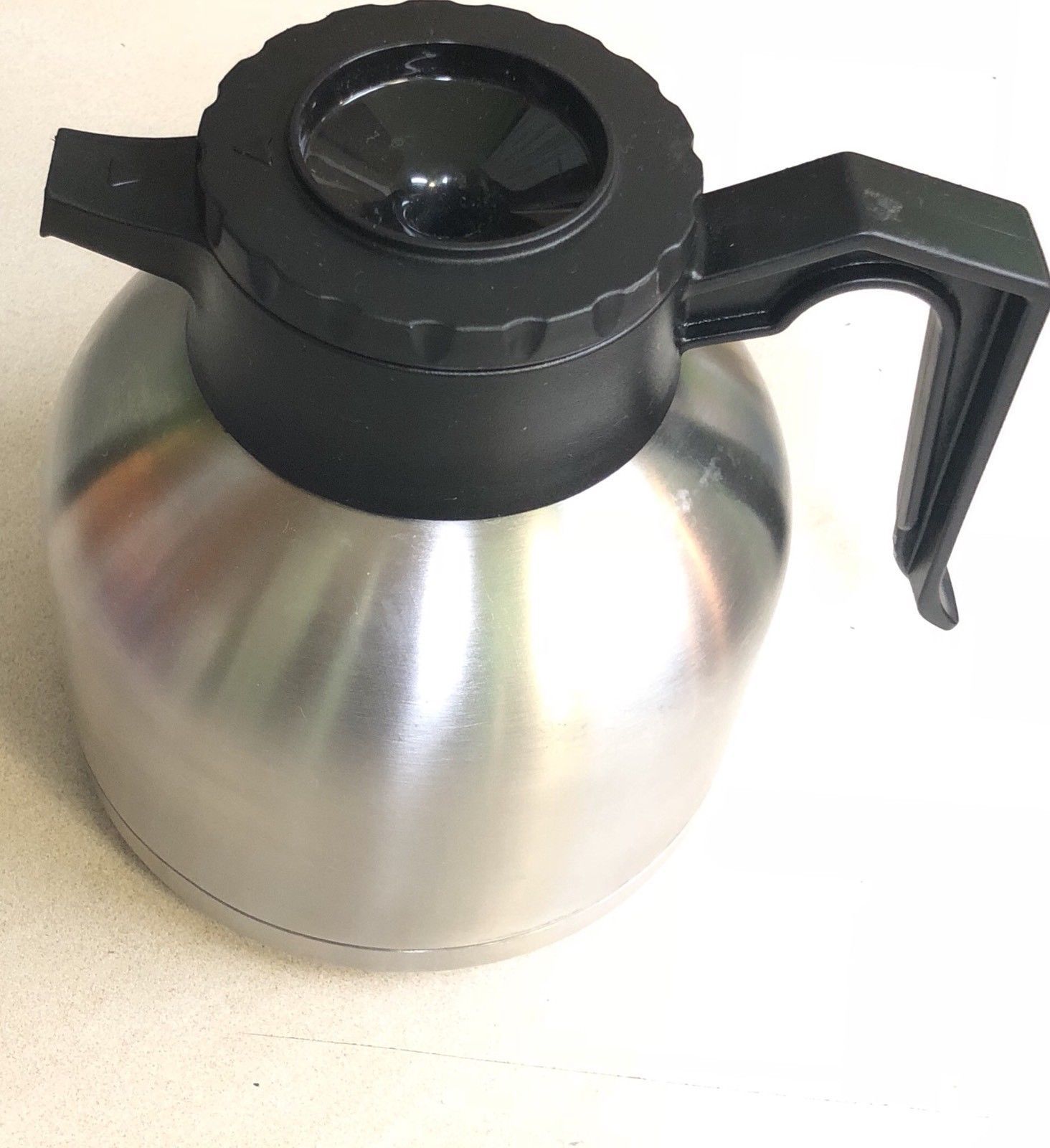 Intertek 4007412 Seamless Thermal Carafe, 1.9 L, Black Bunn Compatible