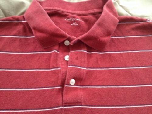 Croft /& Barrow Mens Size LT Tall Long Sleeve Polo Shirt Soft Cotton//Poly NEW $40