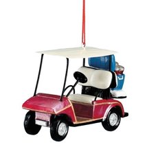 Midwest-CBK Golf Cart and Cooler Full of Beer Ornament - $11.83