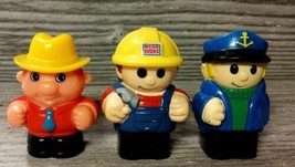 Mega Bloks Figure Lot Sailor Construction Worker + Other - $5.93