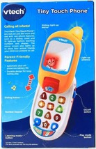 1 VTech Tiny Touch Phone Teaches Numbers Shapes Animals Music 6 To 36 Months image 2