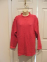 NEW/PKG Newport News Fuschia Roll Neck Long Leggings Sweater Size Small - $16.33