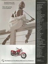 ORIGINAL Vintage May 2000 Easyriders Motorcycle Magazine #323 Bikini Cover image 2