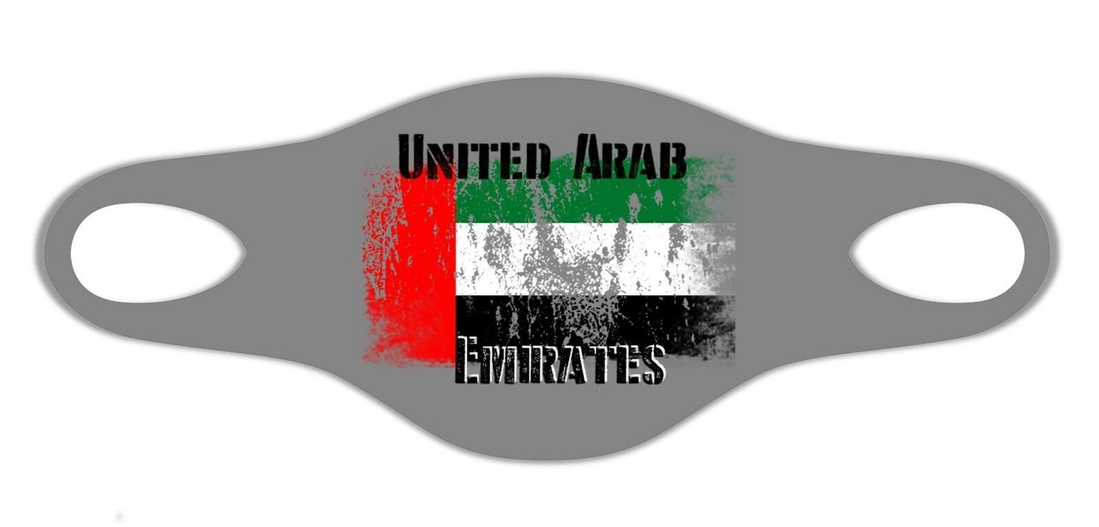 United Arab Emirates National Flag Face Mask Protective Reusable washable Breath