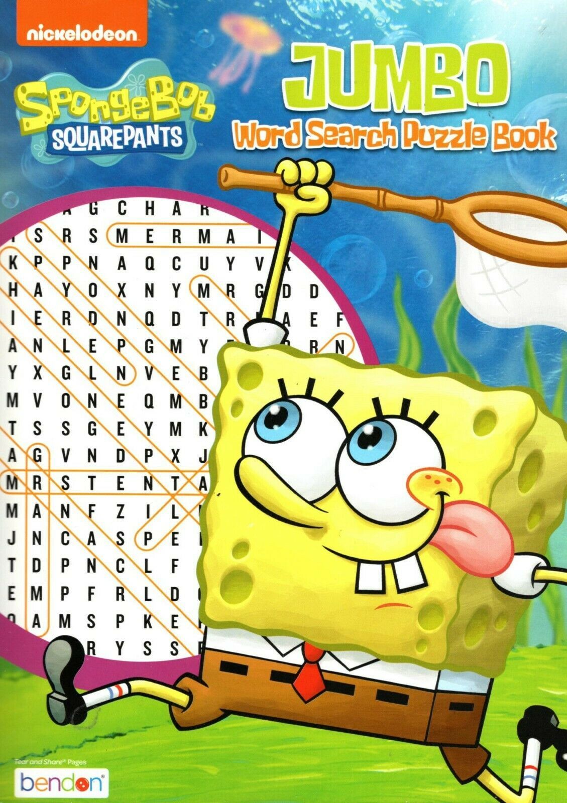 Nickelodeon SpongeBob Squarepants - Activity Book Word Search ...