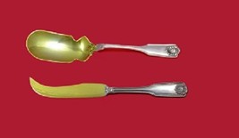 Fiddle Shell by Frank Smith Sterling Silver Caviar Serving Set 2pc Custom Gw - $135.95