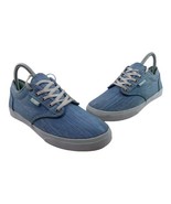Vans Off The Wall Women’s Size 7.5 Light Blue Low Top Canvas Shoes 721356 - $39.56
