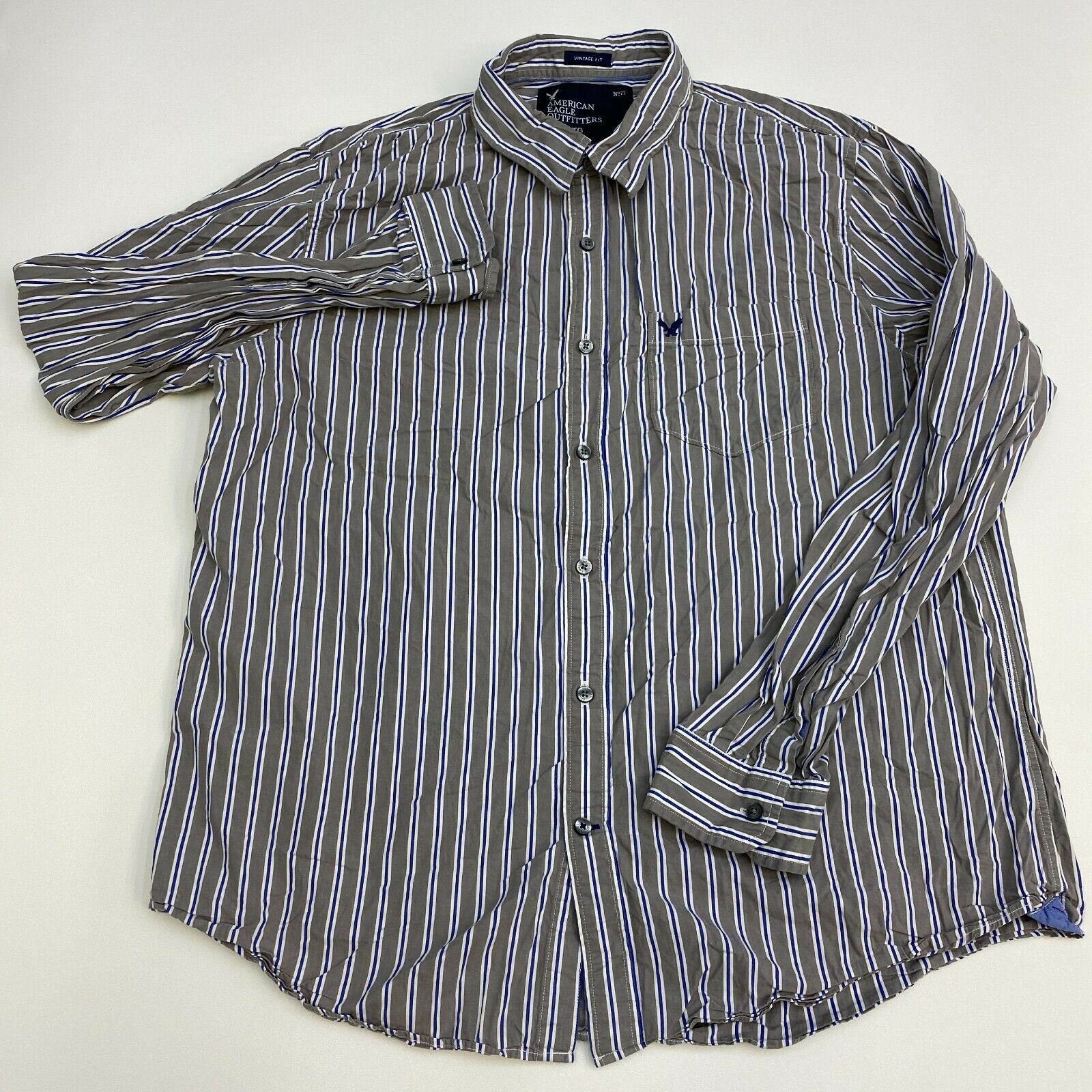 vintage button up shirts mens