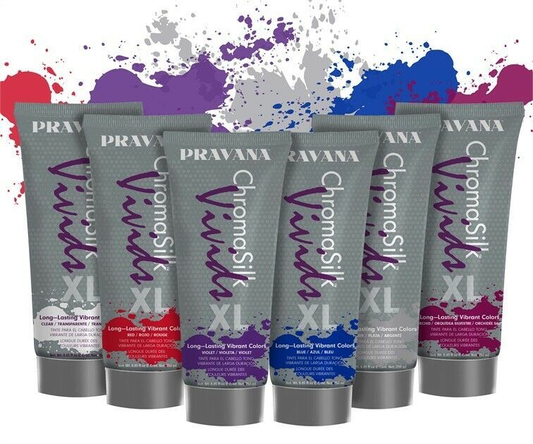 8. "Pravana ChromaSilk Vivids Semi-Permanent Hair Color" in "Blue" - wide 3
