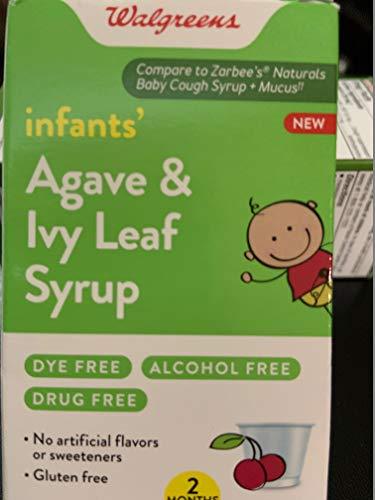 Walgreen Infant's Agave and Ivy Leaf Syrup Cherry Flavor 2 oz