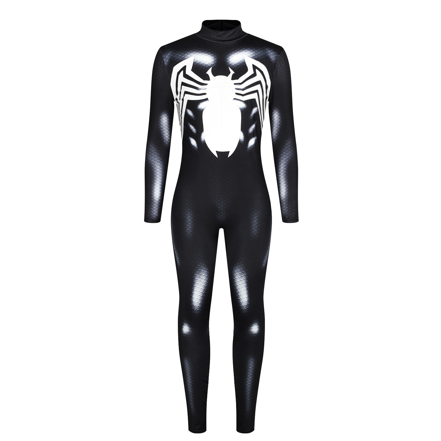 Mens Cosplays Spider Jumpsuit Adult Tight Siamese Adjust Cosplay Costume Size m
