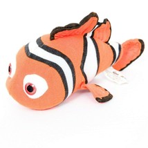 Disney Pixar Finding Nemo Plush 10&quot; Orange Clown Fish Hasbro Stuffed Animal - $13.72