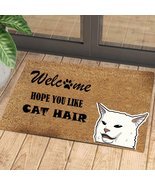 Hope You Like Cat Hair Doormat | Colorful | - $29.95
