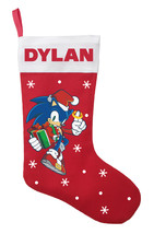 Sonic the Hedgehog Christmas Stocking, Sonic Stocking, Sonic Christmas Gift - $33.00