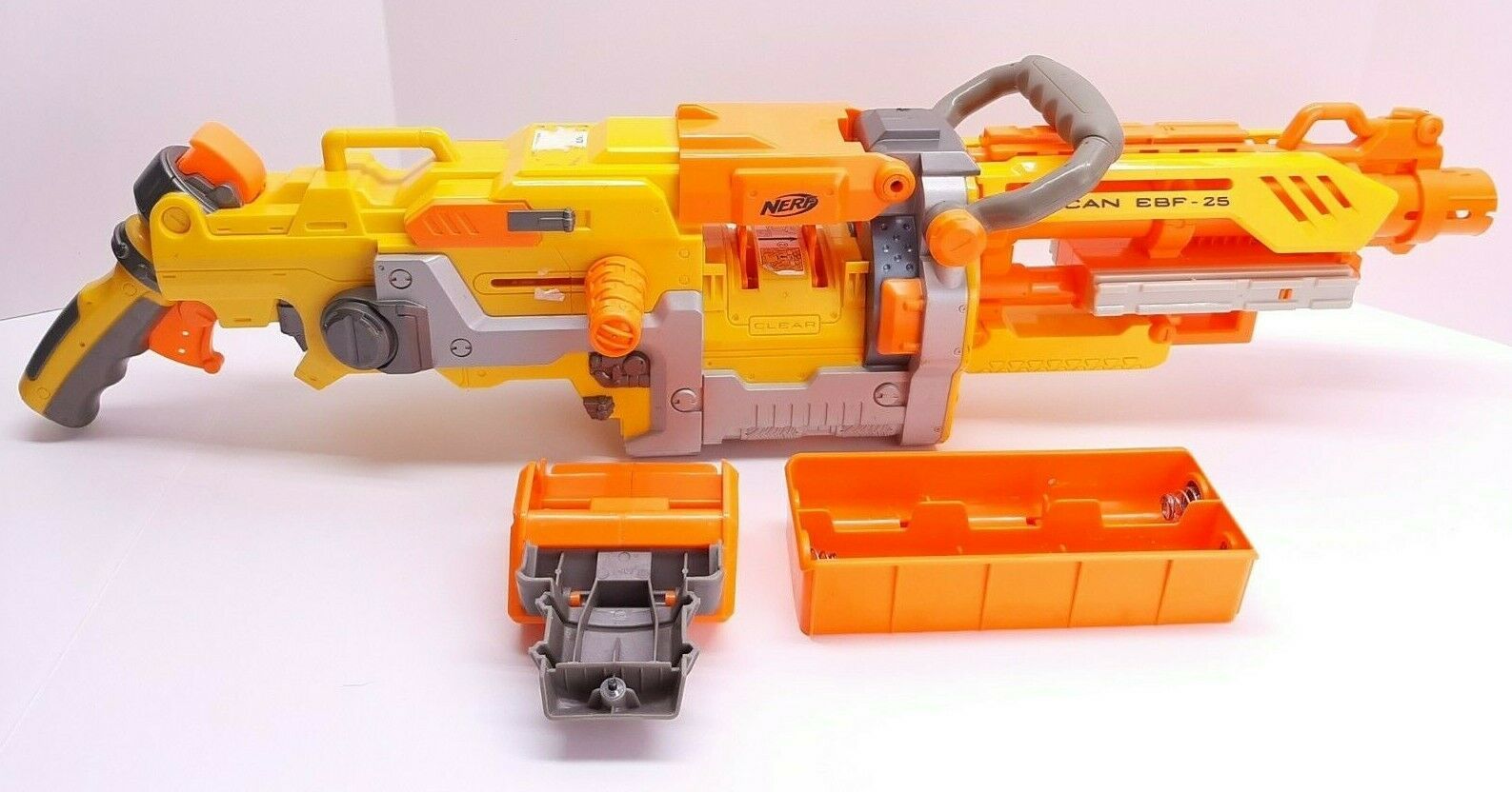 yellow nerf darts