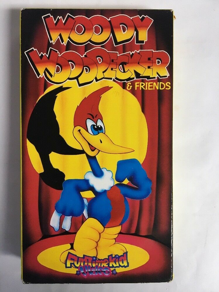 Woody Woodpecker & Friends VHS #3015-TESTED-RARE VINTAGE COLLECTIBLE ...