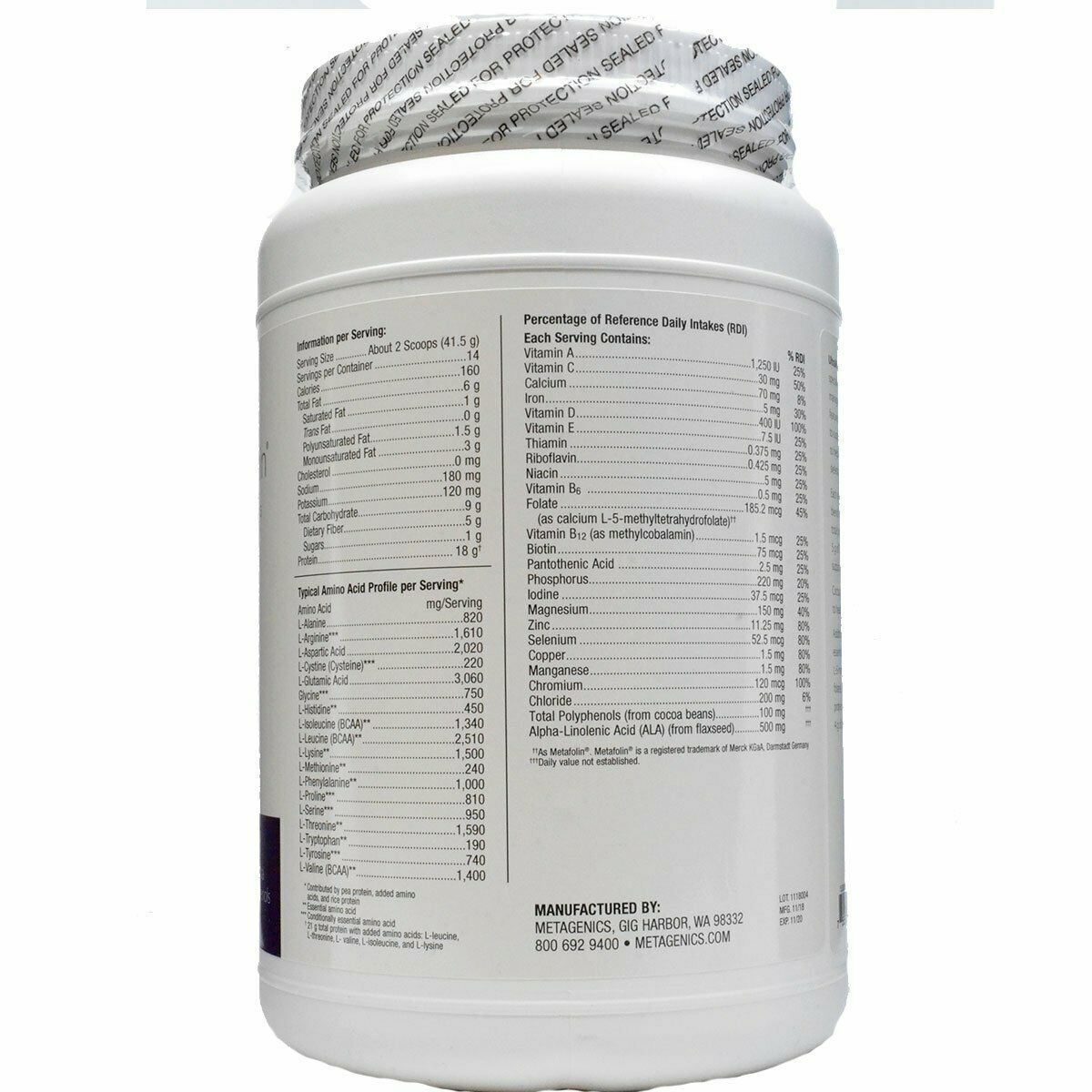 ultrameal protein powder
