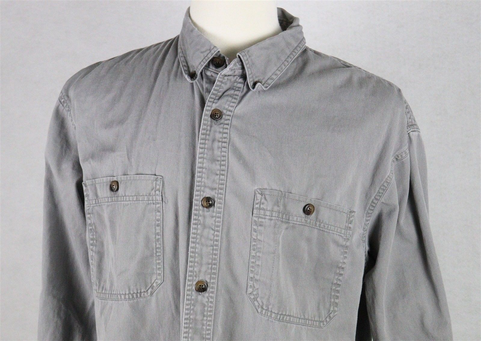 C.E. Schmidt Mens Workwear Long Sleeve Shirt Size Large - Casual Shirts