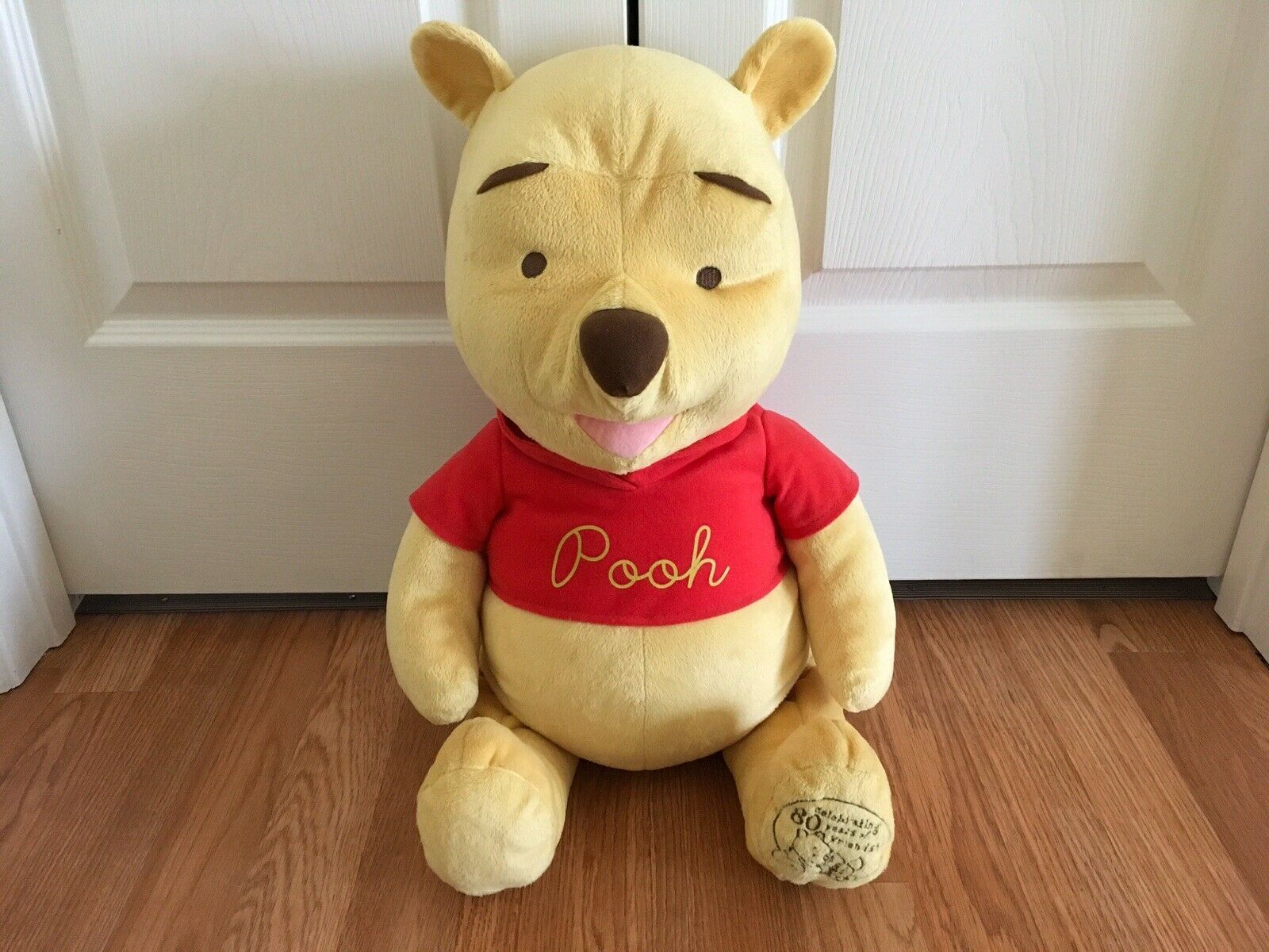 Disney Winnie The Pooh Bear Large Plush Toy Stuffed Animal 20” Tall