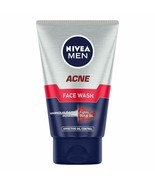 Nivea Men Acne Magnolia Bark Power Face Wash, For Oily &amp; Acne Prone Skin... - $20.08
