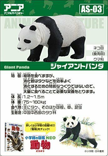 TAKARA TOMY Animal adventure Ania AS-23 Giant Panda Child Japan import NEW