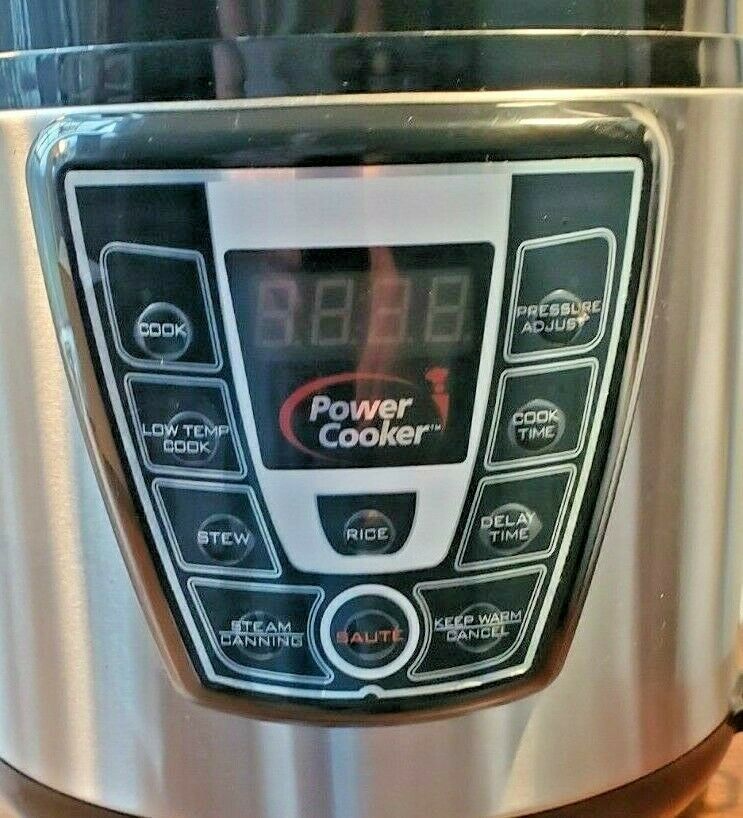 Intertek Electric 6 Qt. Pressure Cooker Power Cooker Model No. PCTR16