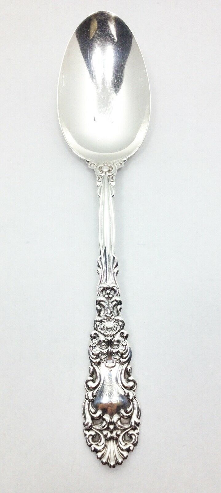 Kirk & Son Sterling KIRK ROSE SERVING SPOON 8 1/4" No Mono S 