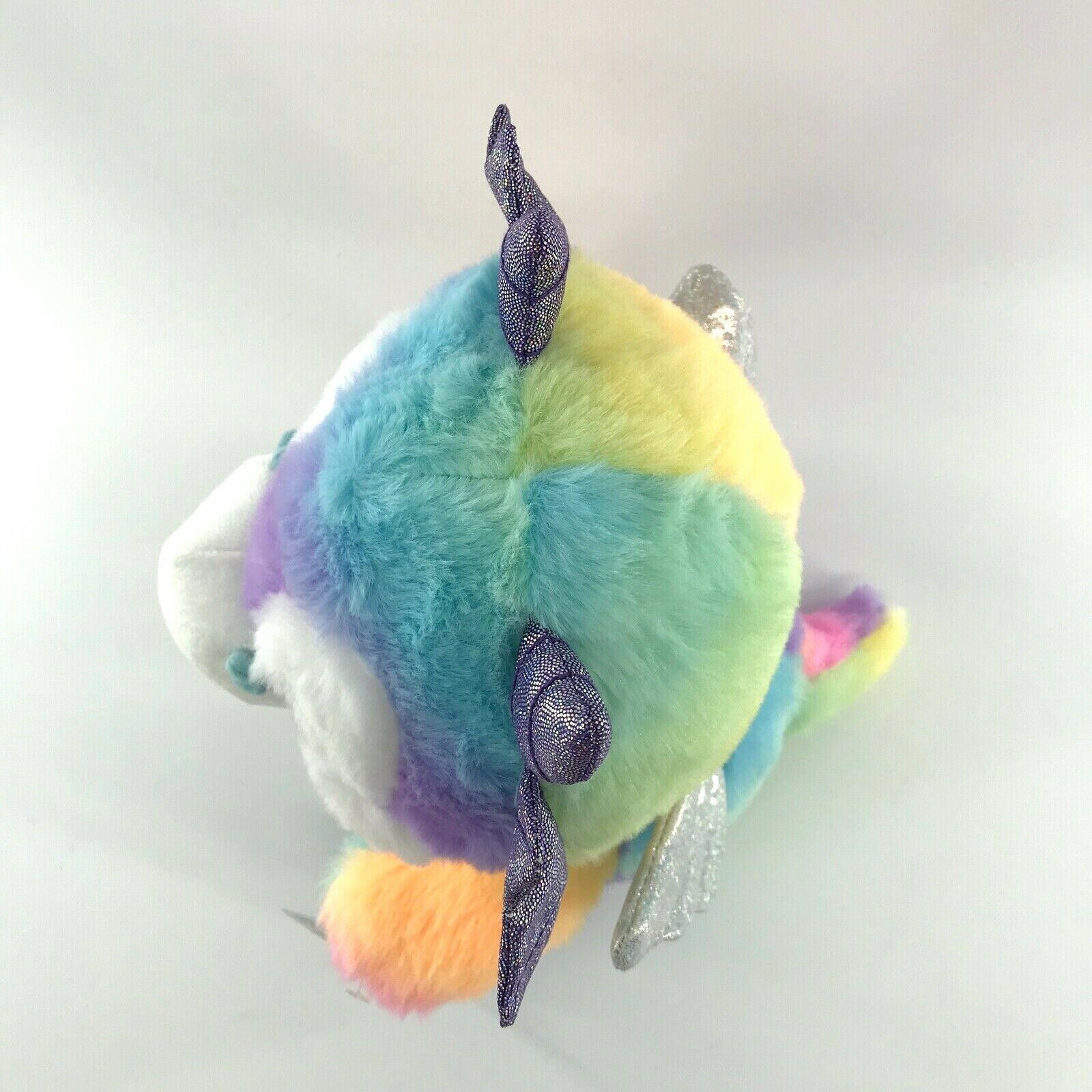 rainbow dragon stuffed animal