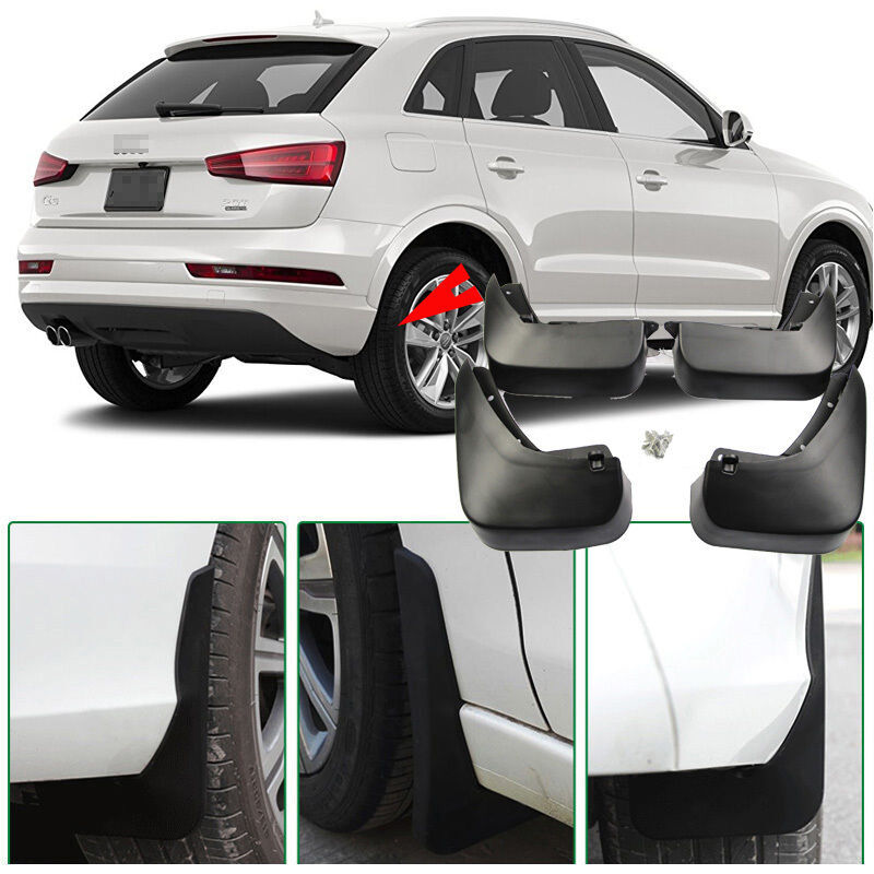 For Audi Q3 4pcs Auto Car Mud Flaps Splash Guard Mudguard Mudflaps