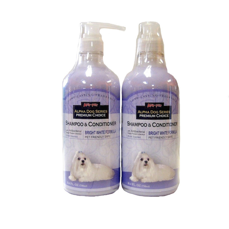 Alpha Dog Series "Bright White Formula" Shampoo & Conditioner 26.4 fl