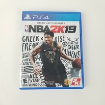 NBA 2K19 Giannis Antetokounmpo Cover (PlayStation 4 PS4, 2018) Tested Co... - $5.44