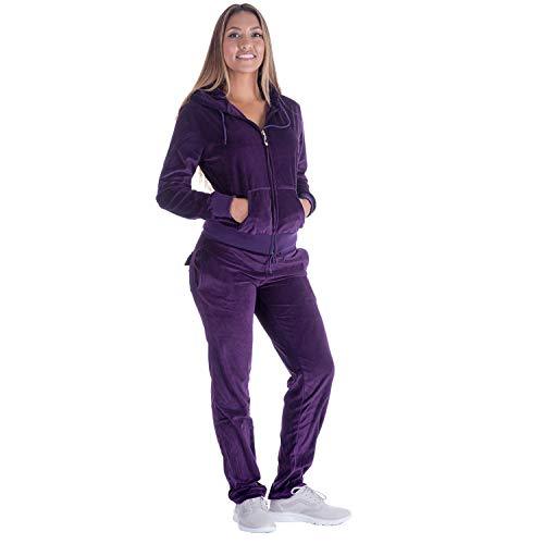 womens velvet jogging suit