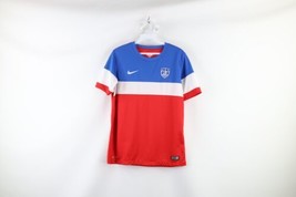 Nike Boys Size XL USMNT 2014 Away Team USA Soccer Jersey Striped Polyester - $37.83