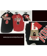 Kong Dog Tees Shirts Red or Black Many Sizes NWT - $10.99