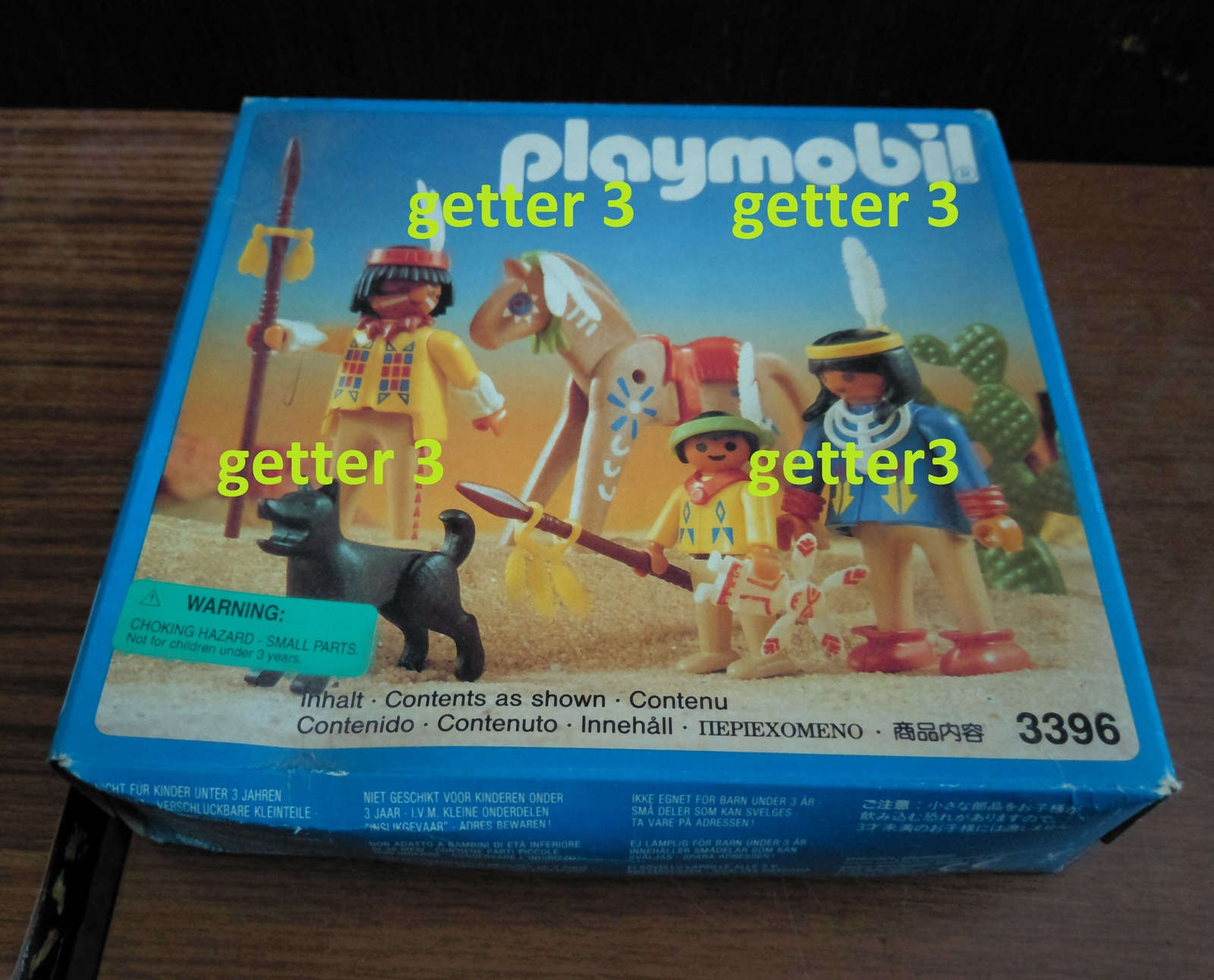 NEW Playmobil 3396 Indian Family Retired Playmobil