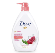 1 x Dove Go Fresh Shower Gel Revive 1000ml Express Shipping To USA   - $34.90