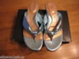 You by Crocs Tress Aqua Sandals Flip Flops Thong 7.5 7 1/2 Women&#39;s Junio... - $16.71