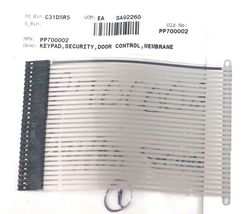 NEW PP700002 KEYPAD SECURITY DOOR CONTROL MEMBRANE image 3